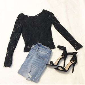 BEBE LACE TOP